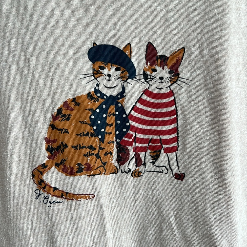 JCrew Collector Tee, size medium but fits like a large IMO - Picture 2 of 3